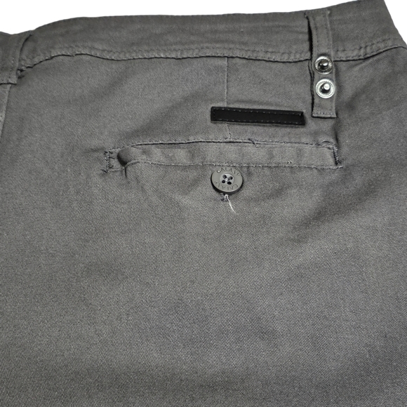GALAXY by HARVIC Men's Super Stretch Slim Fit Chino Pants Dk Gray 32W 32L - Picture 3 of 10